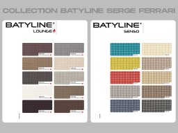 20150000 Mobilier de jardin - Collection de toiles Batyline Serge Ferrari - Nuanciers 2 gamme ISO-FR (feu) + gamme DUO