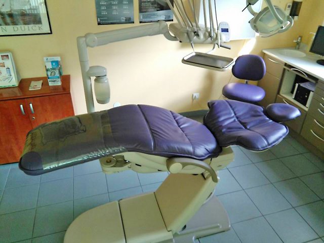 Table auscultation de dentiste
